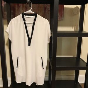 ASTR The Label White Dress with Pockets